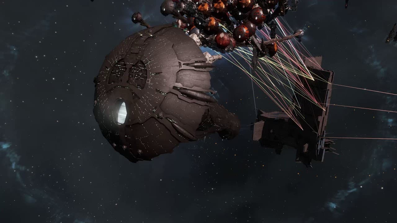 [EVE ONLINE] - NCDOT. LOSES KEEPSTAR IN P3EN-E [TITAN POV]