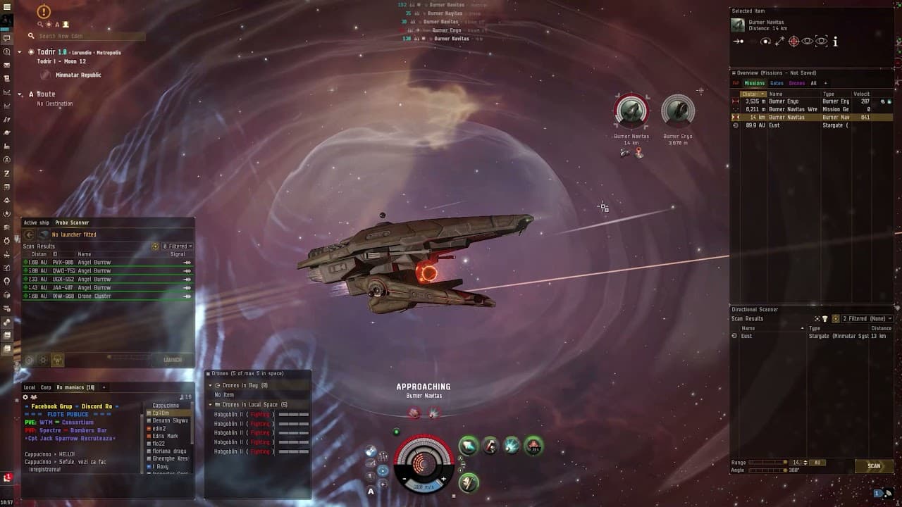Nergal, for anomic lvl 4 missions.