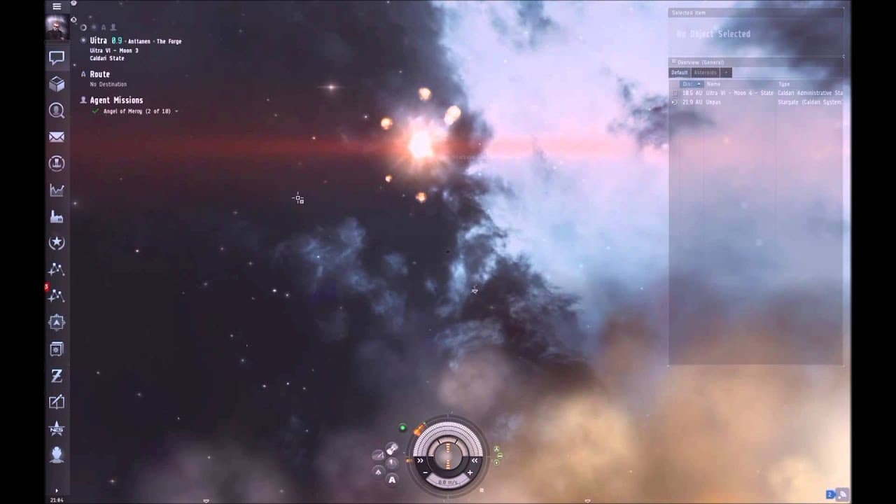 Let's Play Eve Online - Ep 21 - Advanced Military Career Missions 1 - 3.