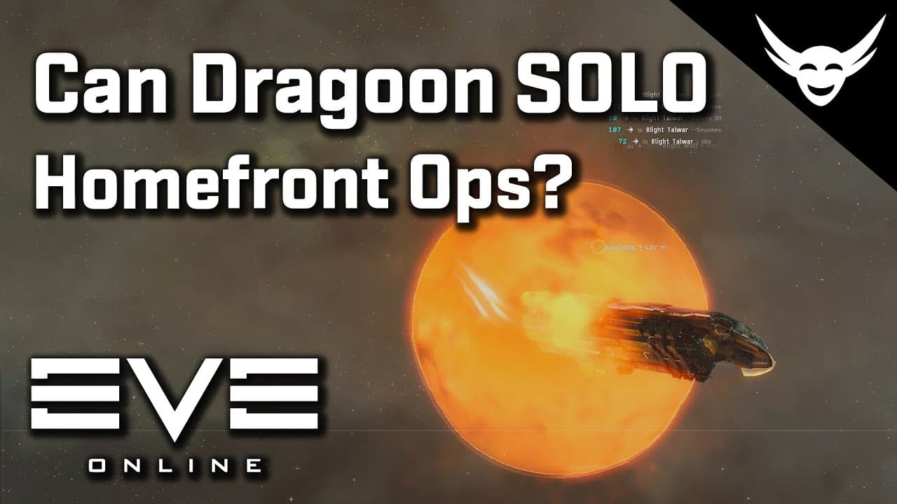 EVE Online - Solo Dragoon takes on Homefront operations