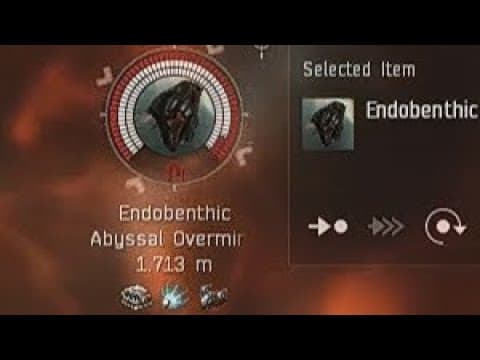 Eve Online - T6 Firestorm Endobenthic Abyssal Overmind (-50% res)