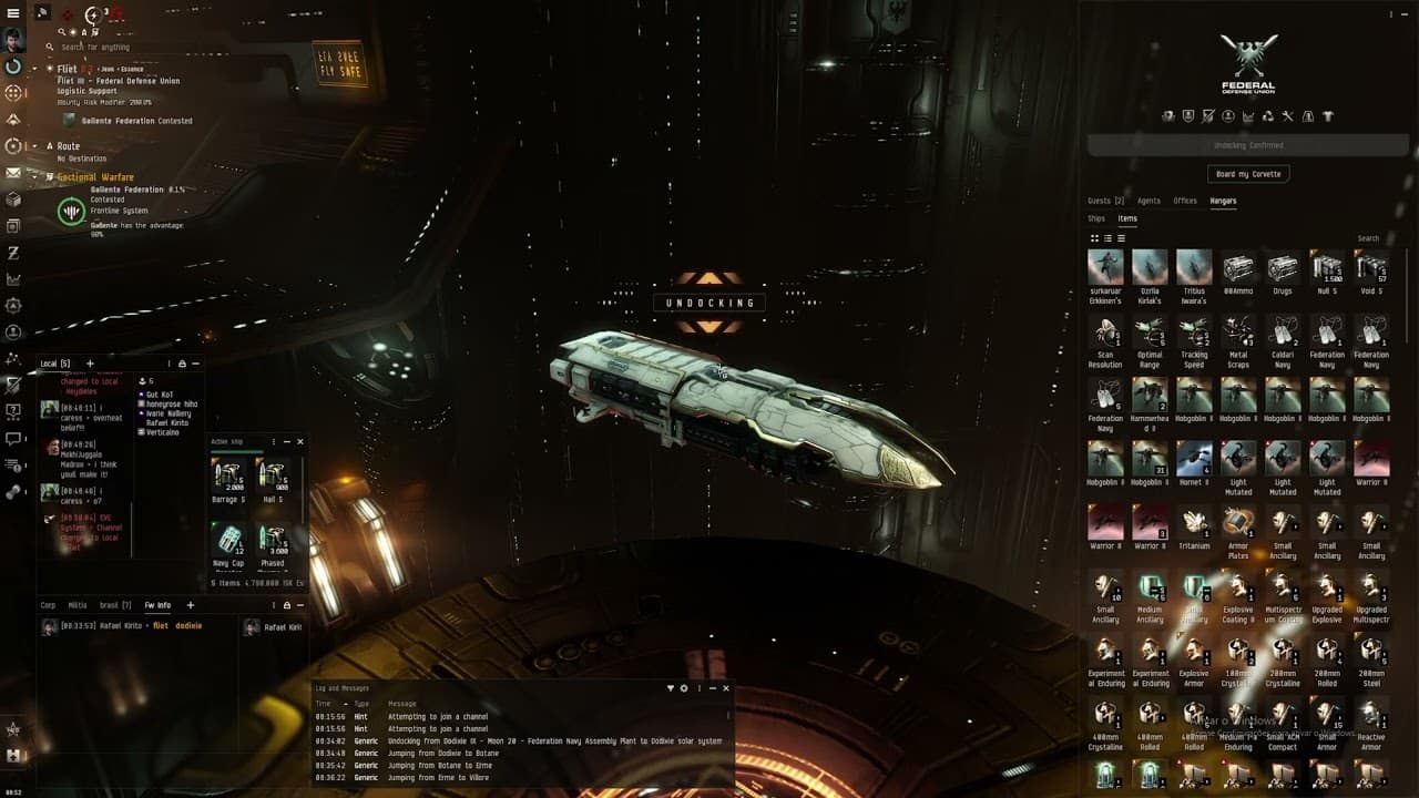 EvE DualRepairDragoon Vs Coercer And Tristan - Loose