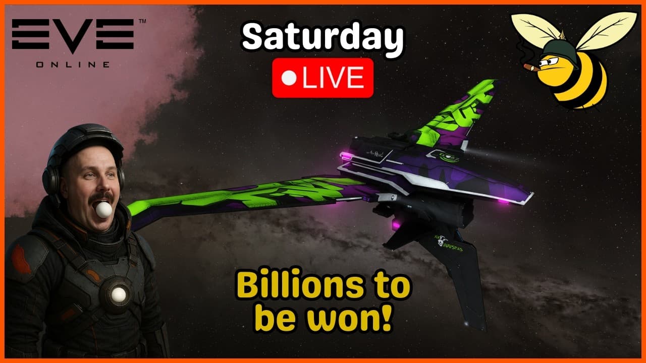 EVE Online : LIVE | 🐝 T-3 Days!  | Goons | Big Giveaways |