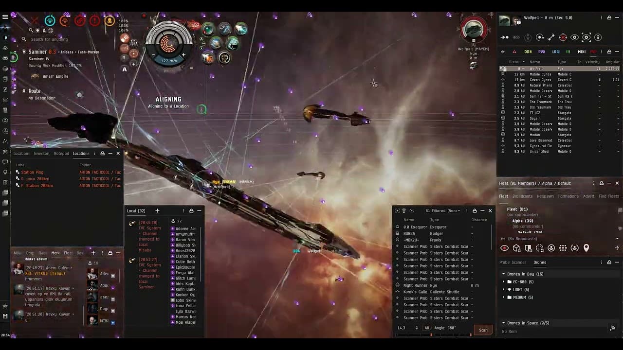 Eve Online Supercarrier (NYX) kill ~HAMMER of TITAN~