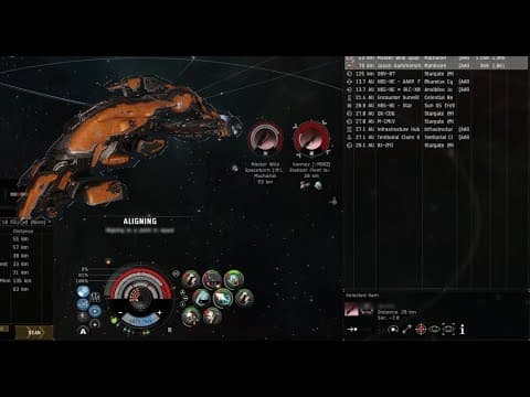 EVE Online PvP - Legion/Phantasm vs AARP Gang