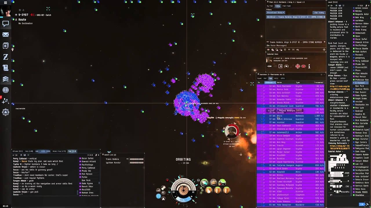 BNI V-3 Station Reppening with 500+ Man Fleet