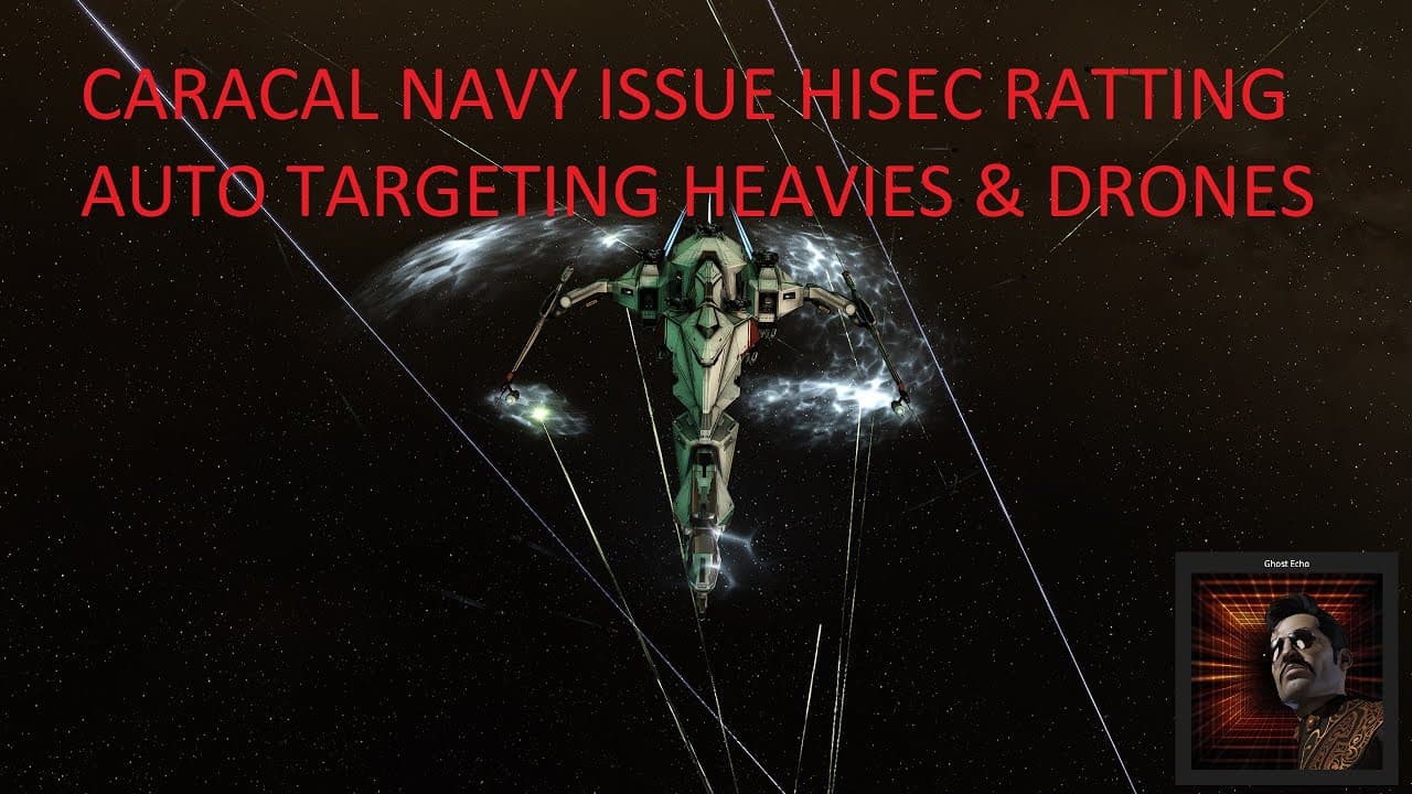 EVE Online - Caracal Navy Issue (CNI) hisec ratting