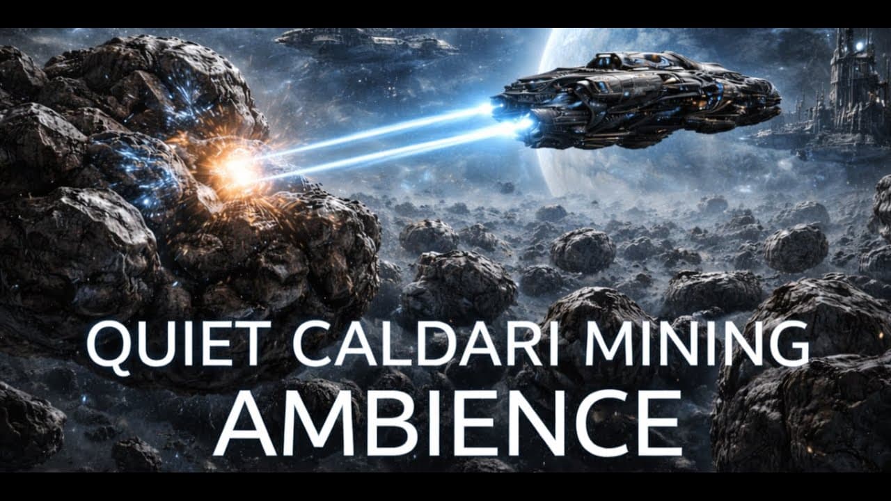 EVE Online quiet caldari mining ambience
