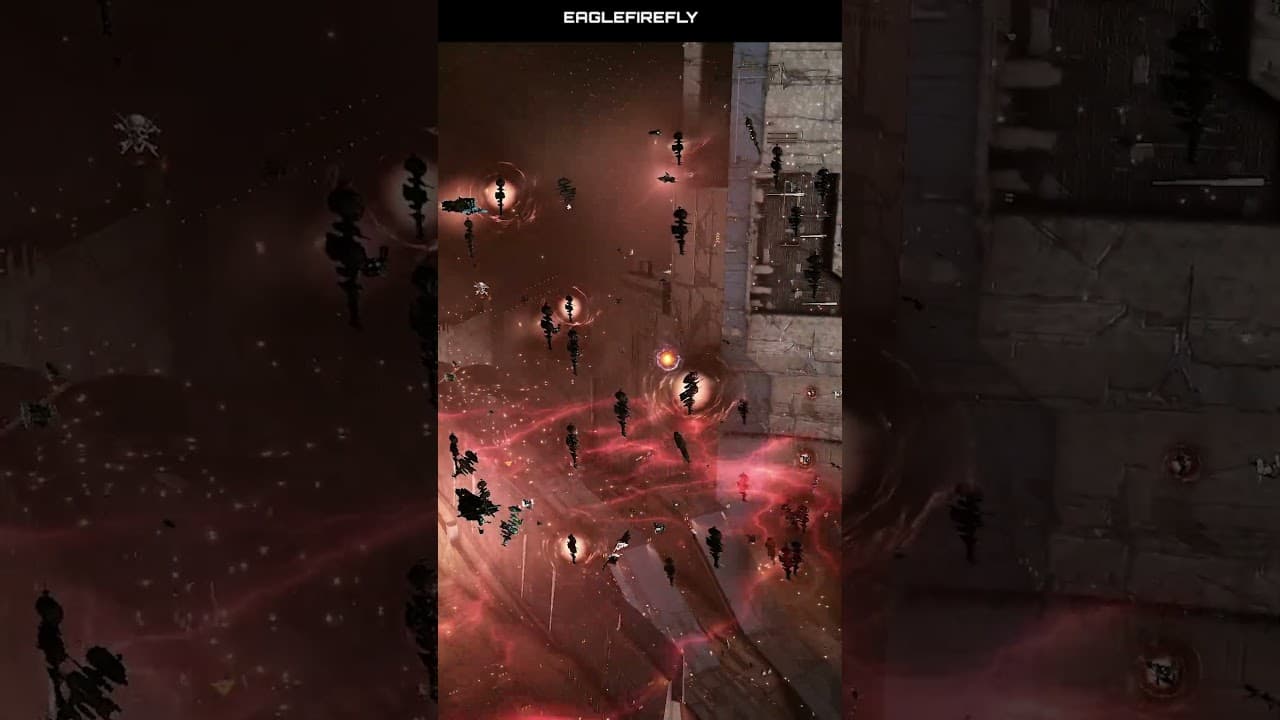 EVE Online PVP Brave Fleet Carrier Jump #shorts