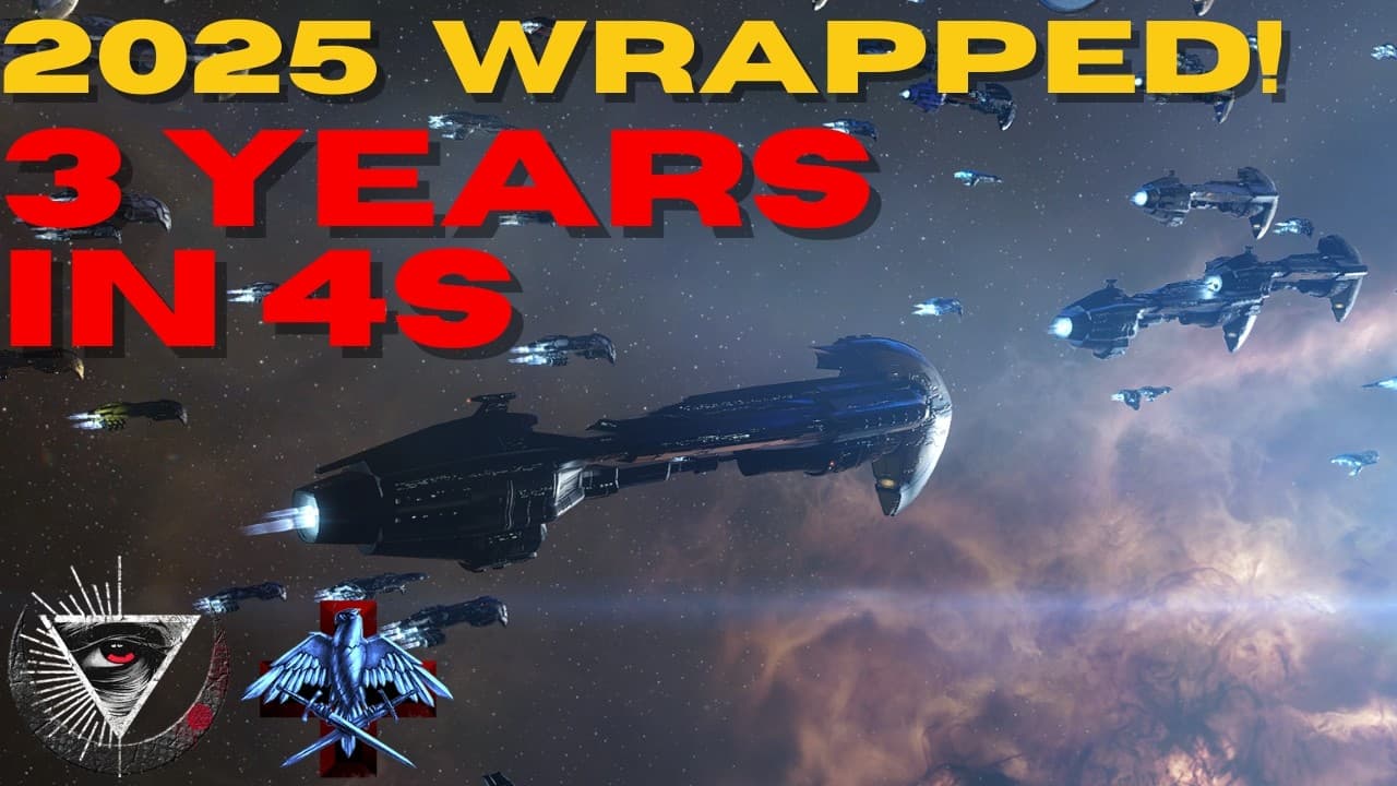 #eveonline 2025 Eve Wrapped - Thanks For 3 YEARS of 4S