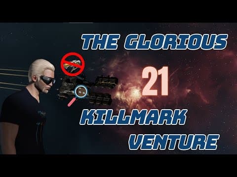 The Story of the 21 Solo-Killmark Venture - Eve Online Solo PvP