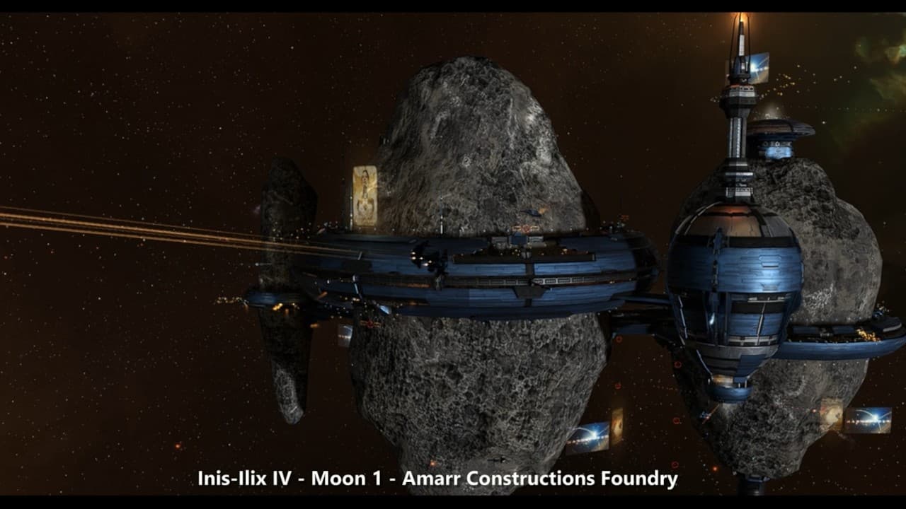 EVE Online Station Tours:  Inis Ilix IV - Moon 1 - Amarr Constructions Foundry